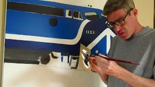 PART 4 - MONTREAL CTCUM F UNIT LOCOMOTIVE PAINTING PROJECT 7-25-20