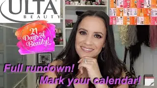 ULTA 21 days of beauty September 2019
