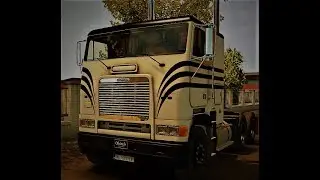 ets2  1.35 Мод Freightliner FLB версия 2.0.7 для  promods + rusmap +kazakstan+Южный  2019.10,16