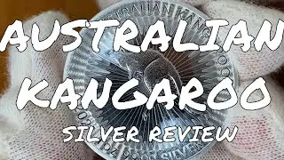 Perth Mint Silver Kangaroos Bullion Coin Review and Comparison in 4K