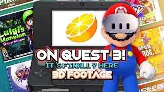 Играйте в игры 3DS на Quest 3 с CitraVR | 3D-видеоматериалы