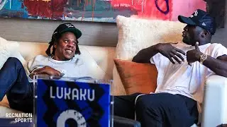 Romelu Lukaku Visits Roc Nation NYC Offices | Roc Nation Sports