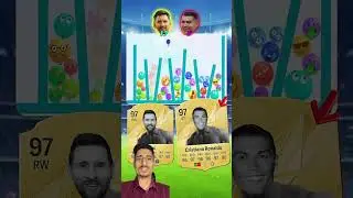 97 Lionel Messi vS 97Cristiano Ronaldo (GigaChad) #shorts #footballshorts #ronaldo #soccerplayer