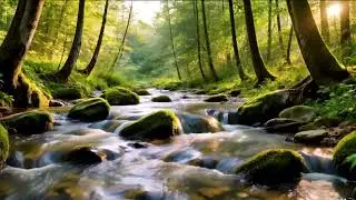 Solo Piano Relaxing Music with Bird Song - Relief Stress, Healing Mind & Deep Sleep #relxing