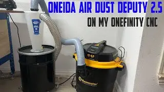 Oneida Air Dust Deputy on my Onefinity CNC