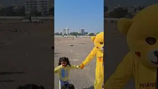 teddy & panda ka sath masti 🐷💫🐼💞🥰 #garba #tanding #shorts