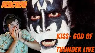 KISS - God Of Thunder / at BUDOKAN 2th April,1977 Reaction
