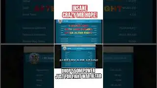 INSANE!!CRAZY MR HOPE! DROP 550M POWER JUST FOR ALTAR FIGHT!  @RiseofKingdoms #riseofkingdoms
