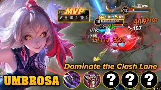 DOMINATING CLASH LANE USING UMBROSA! | CHINA UMBROSA BUILD & ARCANA 2026 - HOK
