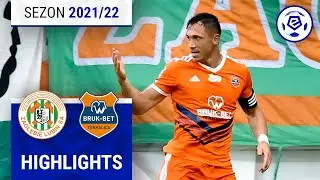 Zagłębie Lubin - Bruk-Bet Termalica Nieciecza 2:1 | SKRÓT | Ekstraklasa 2021/22 | 8. Kolejka