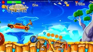Hill climb racing - luxury car on prognosis 127 | gameplay (Mrmai Gaming)