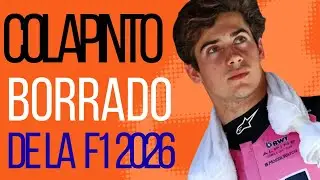 &iexcl;ESC&Aacute;NDALO EN LA F1! Franco Colapinto DESAPARECE de la lista oficial de pilotos 2026 😱