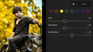 Lightroom yellow and blue colour photo editing | photo editing kaise kare Lightroom me | lr editing