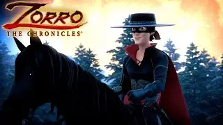 LOS CAÑONES DE MONTERREY | Las Crónicas del Zorro | Capítulo 06 | Dibujos de super héroes