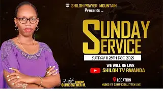 🔴LIVE: SUNDAY SERVICE WITH BISHOP OLIVE ESTHER MUREKATETE// 28 -12- 2025