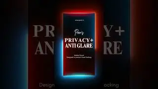He Saw My Private Message?! 😳  Mobile Privacy Screen by Pxin #privacyscreen #pxin #antiglare