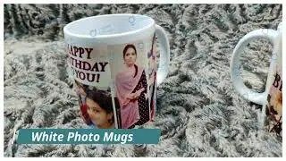 White Photo Mug | Digital Giftings | Photo Mug | Birthday Gift | Friendship Day Gifts