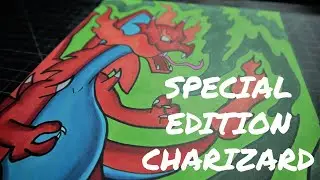 HOW TO DRAW SPECIAL EDITION CHARIZARD!!