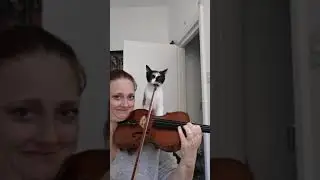 Gillian plays for an audience of two.