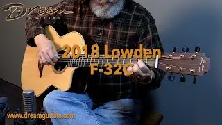 2018 Lowden F-32C, Indian Rosewood & Sitka Spruce