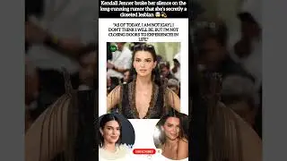 Kendall Jenner Clears the Air on Long-Running Rumors About Her Sexuality🤯🗣️ #shorts #osiivibe