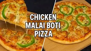 Best Chicken Malai Boti Pizza | Full Step-by-Step Recipe for Beginners #recipe #mairafoodstory