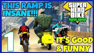 Superhero Bike Mega Ramp Gameplay 2020
