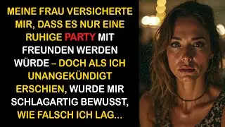MEINE FRAU VERSPRACH EINE RUHIGE PARTY – DOCH ALS ICH KAM, ENTTARNTE SICH IHR WAHRES ICH.