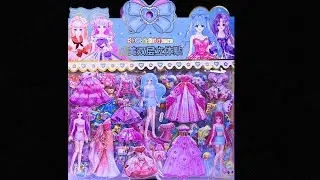 Sweet Girl Dress up Change Stickers Collection | Sweet Girl Stickers Collection #sticker #diy #asmr