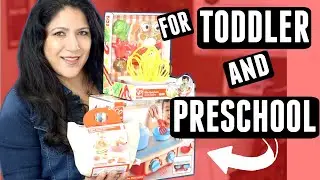 Toddler & Preschool Activities with Kitchen Play - Hape