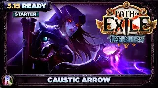 Path of Exile - Wide Caustic Arrow Build - Occultist Witch - Path of Exile Builds - Poe Builds
