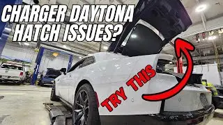 Не открывается хэтчбек Dodge Charger Daytona? Почему и как это исправить, пока не выйдет новое ПО