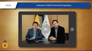 Invitaci&oacute;n COSEDE Territorial Tungurahua