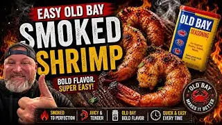 Easy OLD BAY Smoked Shrimp