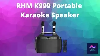 Портативная караоке-колонка RHM K999 2023
