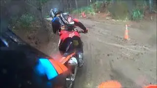 300 two stroke KTM - Quick Friday ride at The Sandpit, New Zealand 