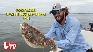 Light Tackle Fluke Fishing in the Bay