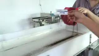 Metal detector with automatic rejection system