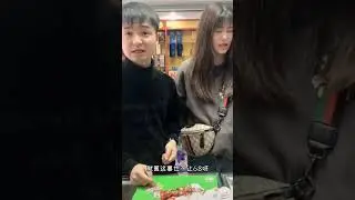 Funny Chinese girl's shoplifting #shorts #viral #cute #china #korea #viralvideo #funny #girlfriends