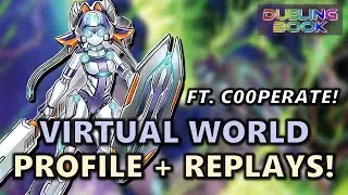 High-Rated VIRTUAL WORLD Deck Profile + Replays Ft. C00perate! | Rogue Synchro Deck | January 2023