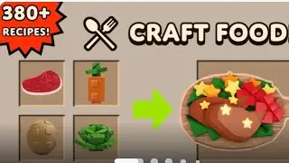 Craft Food! New Recipe gameplay! #craftfood #recipe 