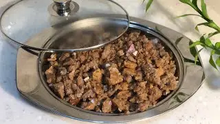 مفروكة القرص بالبصل لذيذه 😋