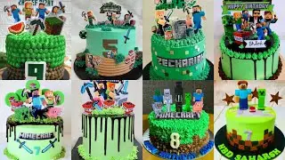 🌈🥳Minecraft Cake Design 2024/Minecraft Cake/Birthday Cake Design/Cake Design/Cake Decorating#cake