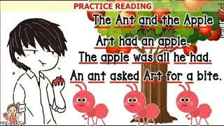 THE ANT AND THE APPLE (ALPHABET STORIES) @teacherzel