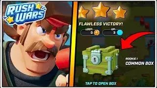 NEW SUPERCELL GAME | RUSH WARS | GAMEPLAY & CHEST OPENING!