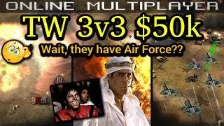 Twilight Flame 3v3 $50k - Demolition General - Pro Rules | C&C Generals Zero Hour | No Commentary