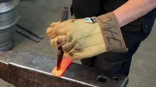 Craft Video Dictionary: Slotting Forged Steel demonstrated by Heather McLarty