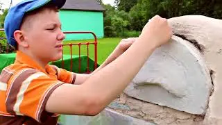 Печь для пиццы ! Как построить