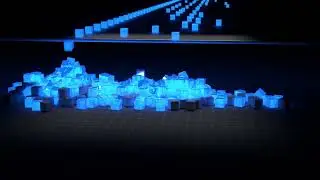 Interstellar Theme Falling Cube Notes | Full HD | 1920 x 1080