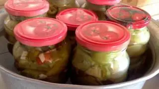 Маринованные зеленые помидоры с секретом + погреб